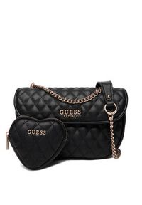 Guess Torebka Atabey HWQG98 94210 Czarny. Kolor: czarny. Materiał: skórzane #5