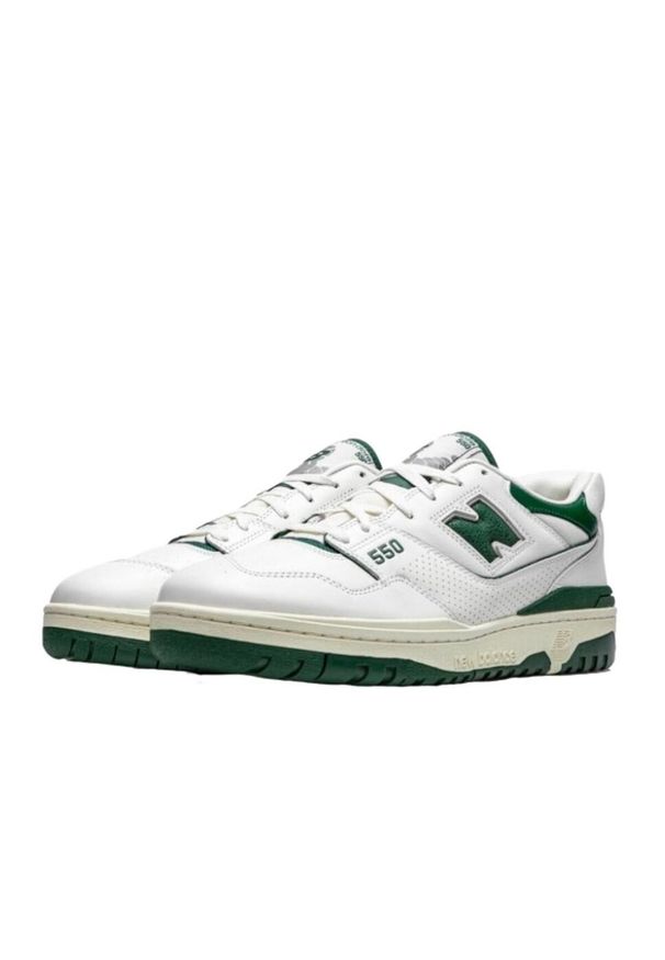 Buty do chodzenia dla dorosłych New Balance 550 Aime Leon Dore White Green. Kolor: biały. Sport: turystyka piesza