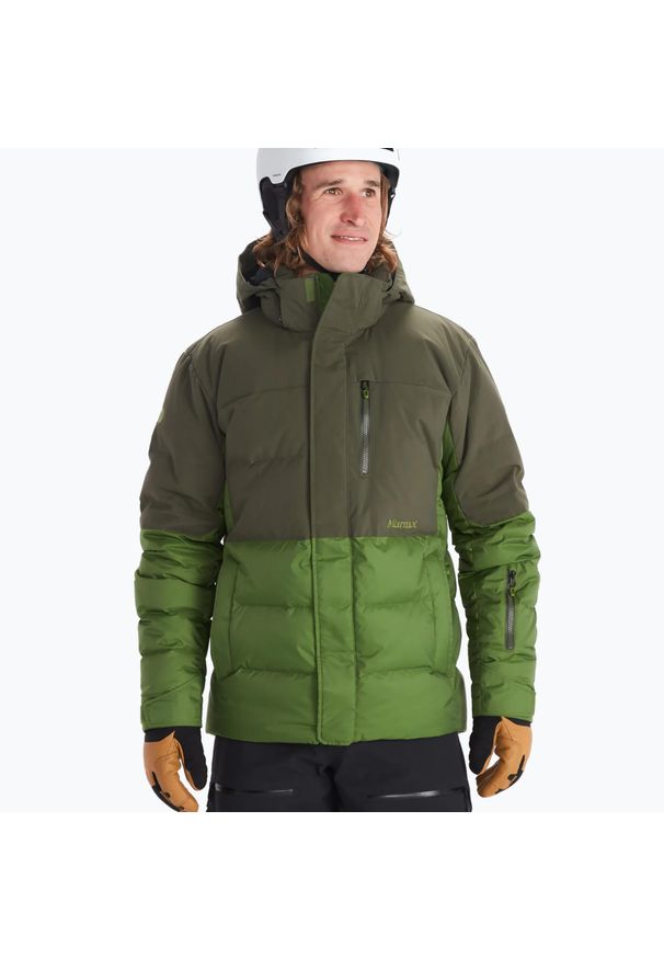 Kurtka narciarska męska Marmot Shadow. Kolor: zielony. Sport: narciarstwo