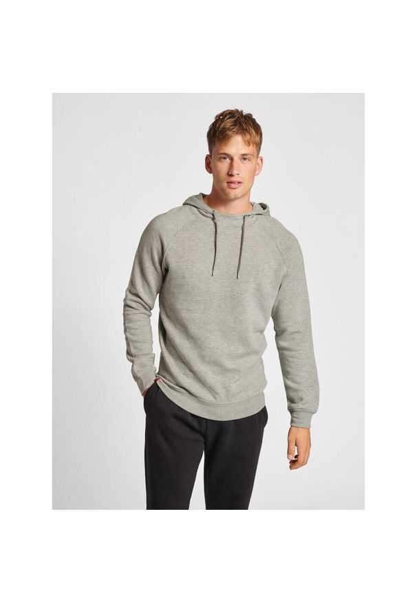 Hummel - Bluza Hmlred Classic Hoodie. Typ kołnierza: kaptur. Kolor: szary. Materiał: jersey