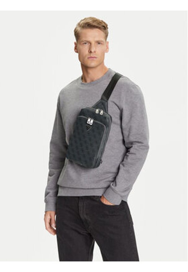 Guess Saszetka HMMILO P5226 Czarny. Kolor: czarny