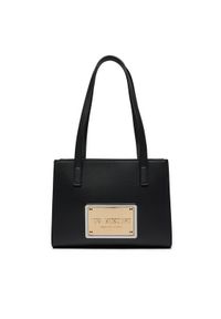 Love Moschino - LOVE MOSCHINO Torebka JC4356PP0IK1200A Czarny. Kolor: czarny. Materiał: skórzane
