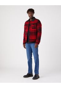 Wrangler - WRANGLER CHEST LOGO TEE MĘSKI LONGSLEEVE KOSZULKA Z DŁUGIM RĘKAWEM BLACK W7BKEE100 112321459. Długość rękawa: długi rękaw. Długość: długie #2