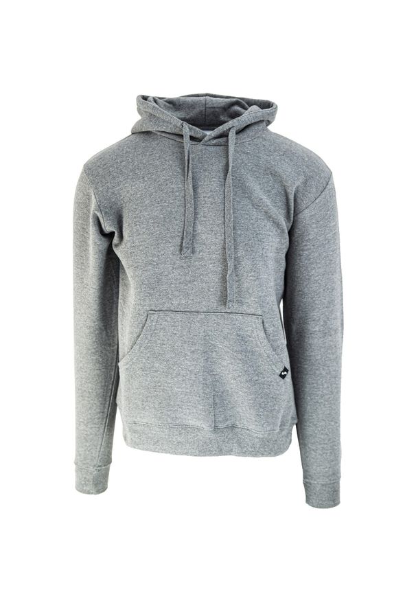 Bluza z kapturem męskie Joma Montana. Typ kołnierza: kaptur. Kolor: szary. Materiał: bawełna, materiał