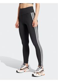 Adidas - adidas Legginsy 3-Stripes IP2968 Czarny Slim Fit. Kolor: czarny. Materiał: bawełna #1
