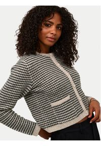 Kaffe Kardigan Ellery 10509031 Beżowy Regular Fit. Kolor: beżowy. Materiał: syntetyk #6