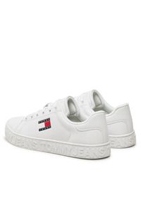 Tommy Jeans Sneakersy Tjw Logo Outsole Sneaker Ess EN0EN02703 Biały. Kolor: biały. Materiał: skóra #4