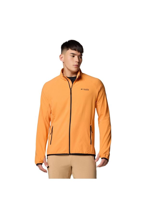 columbia - Columbia Polar Spectre Ridge Ii 2097513816. Kolor: pomarańczowy. Materiał: polar. Sport: turystyka piesza