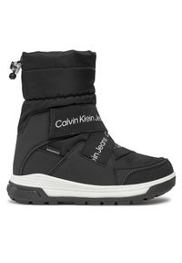 Calvin Klein Jeans Śniegowce V3X5-80755-1485 M Czarny. Kolor: czarny