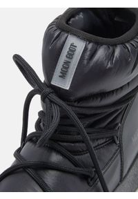 Śniegowce damskie Moon Boot LTRACK LOW NYLON WP. Kolor: czarny. Materiał: nylon #4