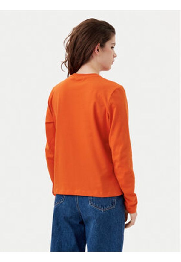 U.S. Polo Assn. Bluzka WUP0785 Pomarańczowy Regular Fit. Typ kołnierza: polo. Kolor: pomarańczowy. Materiał: bawełna