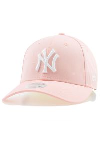 Czapka New Era New York Yankees 80489299 - różowa. Kolor: różowy. Materiał: materiał, bawełna. Wzór: haft. Styl: casual, klasyczny, elegancki