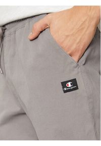 Champion Joggery 220518 Szary Regular Fit. Kolor: szary. Materiał: bawełna