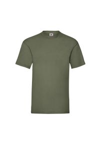 FRUIT OF THE LOOM - Koszulka Unisex Dla Dorosłych Valueweight. Kolor: zielony