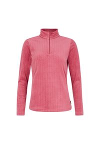 Polar 1/4 zamek dla kobiet Protest Gail. Kolor: różowy. Materiał: polar #1