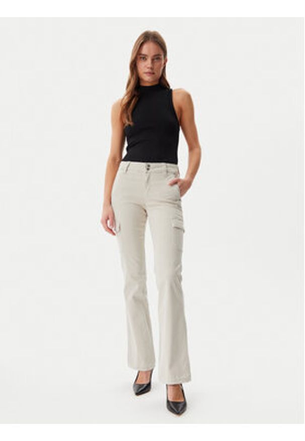 Guess Jeansy W5GA1B W93CL Écru Slim Fit