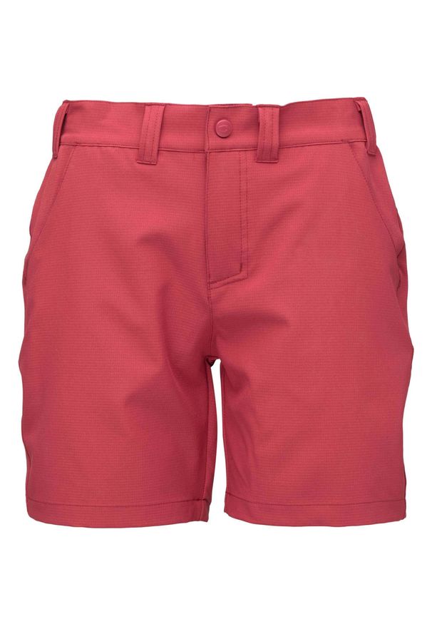 ZONE PERFECT - Damskie szorty LOAP Uzluna, czerwone, XS. Kolor: czerwony. Sport: turystyka piesza