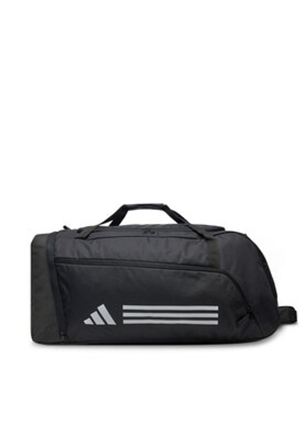 Adidas - adidas Torba Essentials 3-Stripes Large JY4149 Czarny. Kolor: czarny. Materiał: materiał