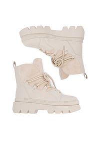 DeeZee Śniegowce 60123-1 Écru. Materiał: syntetyk, materiał #4