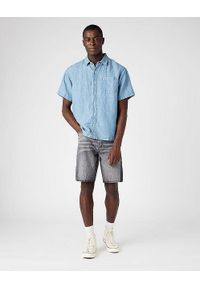 Wrangler - WRANGLER REDDING SHORTS MĘSKIE SZORTY SPODENKI COAL GREY W11ACE31F 112145746 #4
