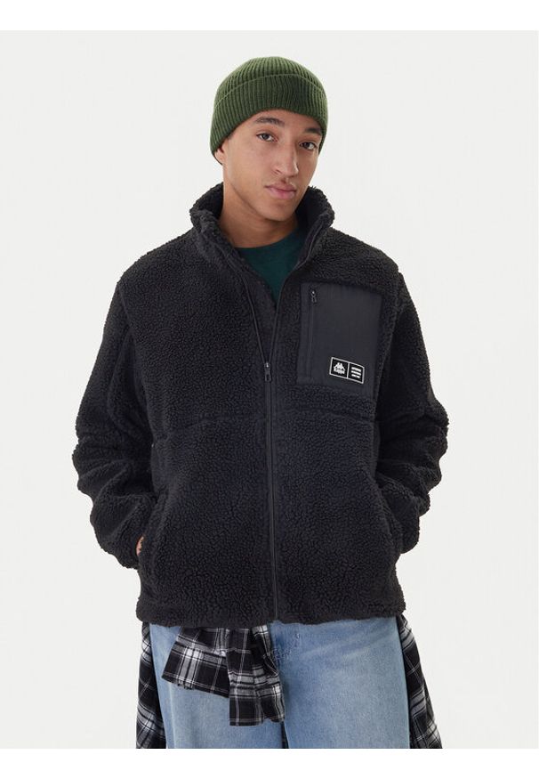 Kappa Polar Olya 381Z6LW Czarny Regular Fit. Kolor: czarny. Materiał: syntetyk