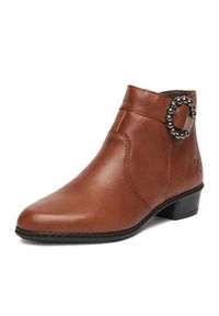 Rieker Botki CEO-Y0797-24 Brązowy. Kolor: brązowy. Materiał: skóra #6