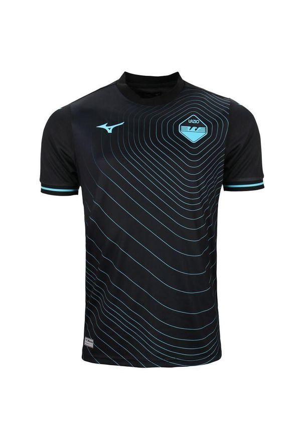 Mizuno - Trzecia koszulka Lazio Rome 2024/25. Kolor: czarny. Sport: piłka nożna