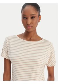 Marella T-Shirt Fervida 2615971021 Beżowy Regular Fit. Kolor: beżowy. Materiał: wiskoza #5