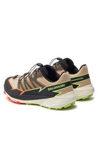 salomon - Salomon Buty do biegania Thundercross L47688400 Brązowy. Kolor: brązowy. Materiał: materiał #6