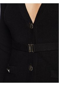 Liu Jo Kardigan CA3078 MS49I Czarny Regular Fit. Kolor: czarny. Materiał: wiskoza