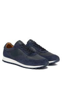 Aldo Sneakersy Gordo 14134962 Granatowy. Kolor: niebieski. Materiał: zamsz, skóra #4