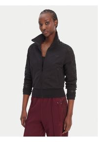 Adidas - adidas Bluza Firebird Lace KC8149 Czarny Slim Fit. Kolor: czarny. Materiał: syntetyk #1