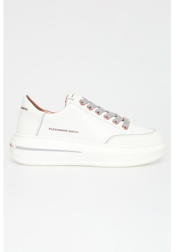 Alexander Smith - Sneakersy damskie skórzane Lancaster Woman ALEXANDER SMITH. Materiał: skóra