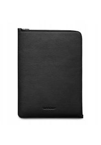 WOOLNUT - Woolnut Leather Folio Case for 13/14" MacBook, black