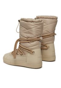 Inuikii Śniegowce Technical High 75205-105 Beżowy. Kolor: beżowy. Materiał: materiał #4