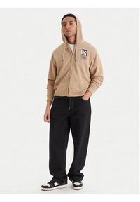 DC Shoes Bluza Anodized EDYSF03267 Beżowy Regular Fit. Kolor: beżowy. Materiał: bawełna #3