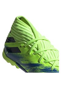 Adidas - Buty piłkarskie turfy dla dzieci adidas Nemeziz 19.3 TF FV4006. Zapięcie: zamek. Materiał: materiał, mesh, syntetyk. Szerokość cholewki: normalna. Sport: piłka nożna #3