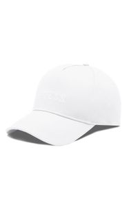Czapka z daszkiem Guess Not Coordinated Headwear AW9428 COT01 0PW. Kolor: biały. Materiał: materiał #1