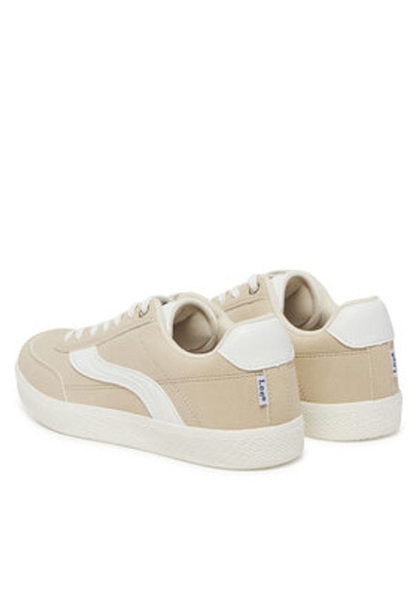 Lee Sneakersy Lian Women Low 50251005.33F Beżowy. Kolor: beżowy. Materiał: materiał