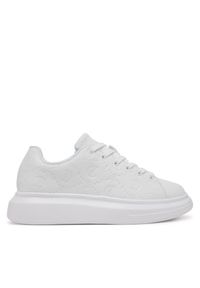 Sneakersy Just Cavalli. Kolor: biały