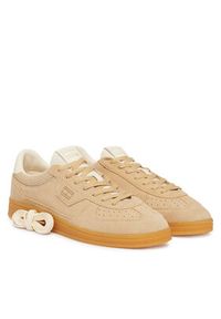 Tommy Jeans Sneakersy The Greenwich Edge Suede EM0EM01732 Beżowy jasny. Kolor: beżowy. Materiał: zamsz, skóra #6