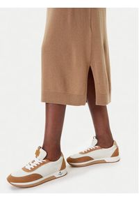 Weekend Max Mara Sukienka dzianinowa Zenith 2525326012 Beżowy Regular Fit. Kolor: beżowy. Materiał: wełna