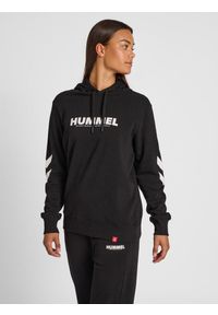 Bluza z kapturem Hummel Legacy Logo. Typ kołnierza: kaptur. Kolor: czarny