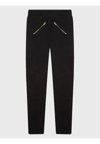 Blue Seven Spodnie dresowe 584569 Czarny Slim Fit. Kolor: czarny. Materiał: bawełna