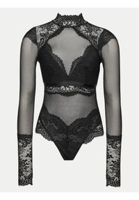 Hunkemöller Body Emily 204479 Czarny. Kolor: czarny. Materiał: syntetyk