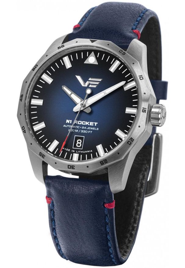 Zegarek męski Vostok Europe NH35A-125A748 niebieski. Kolor: niebieski