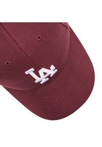 47 Brand Czapka z daszkiem Los Angeles Dodgers B-MVP12WBV-KMA Bordowy. Kolor: czerwony. Materiał: materiał #4