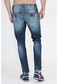 7 FOR ALL MANKIND Niebieskie jeansy męskie, Rozmiar 30. Kolor: niebieski