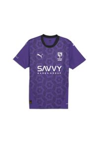 Puma - Męska koszulka Al Hilal Saudi F.C. 24/25 PUMA Team Violet Black Purple. Kolor: fioletowy, czarny, wielokolorowy