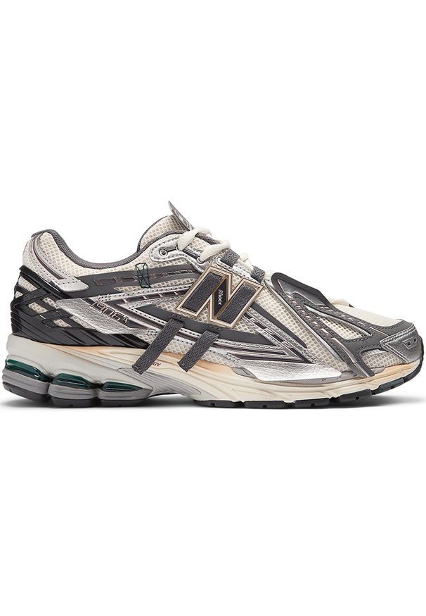 Buty unisex New Balance M1906AD – srebrne. Kolor: srebrny. Materiał: guma, materiał, syntetyk. Szerokość cholewki: normalna. Sport: turystyka piesza